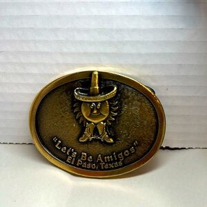 El Paso, Texas belt buckle